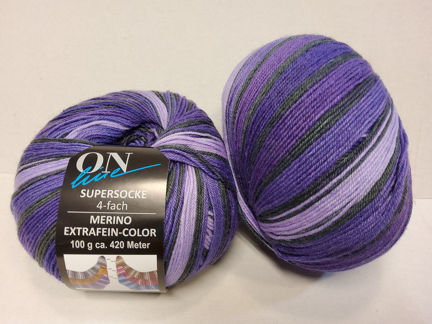 Supersocke 4-fach Merino Extrafein Color Sortierung 352