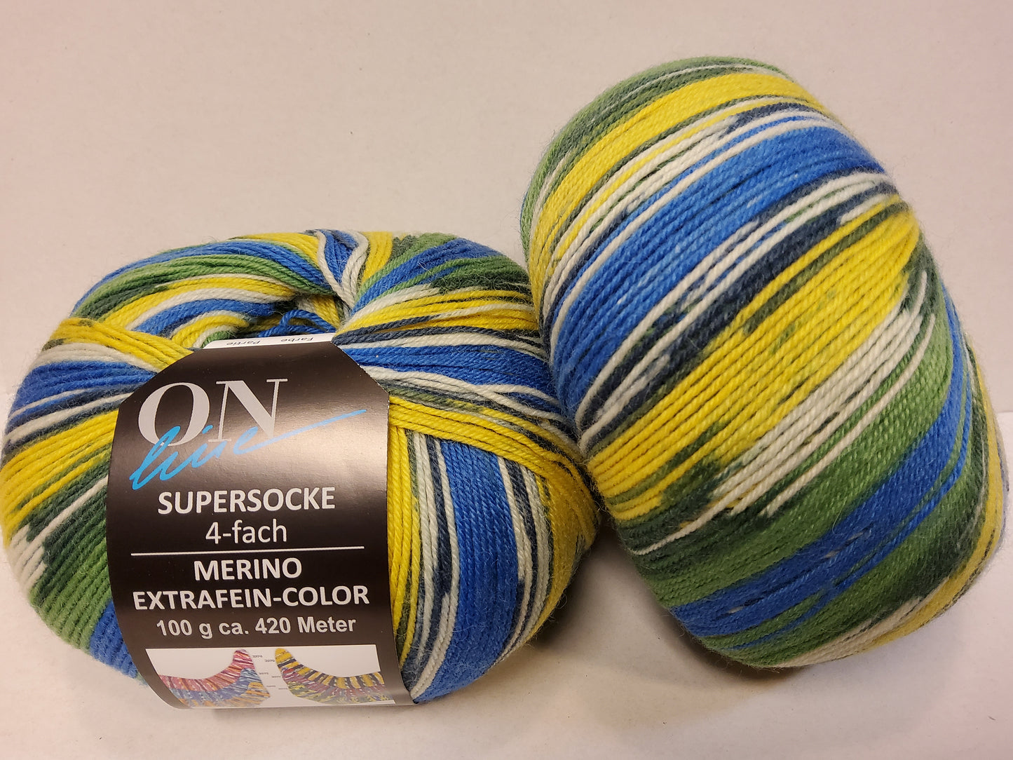 Supersocke 4 fach Merino Extrafine Color Sortierung 357