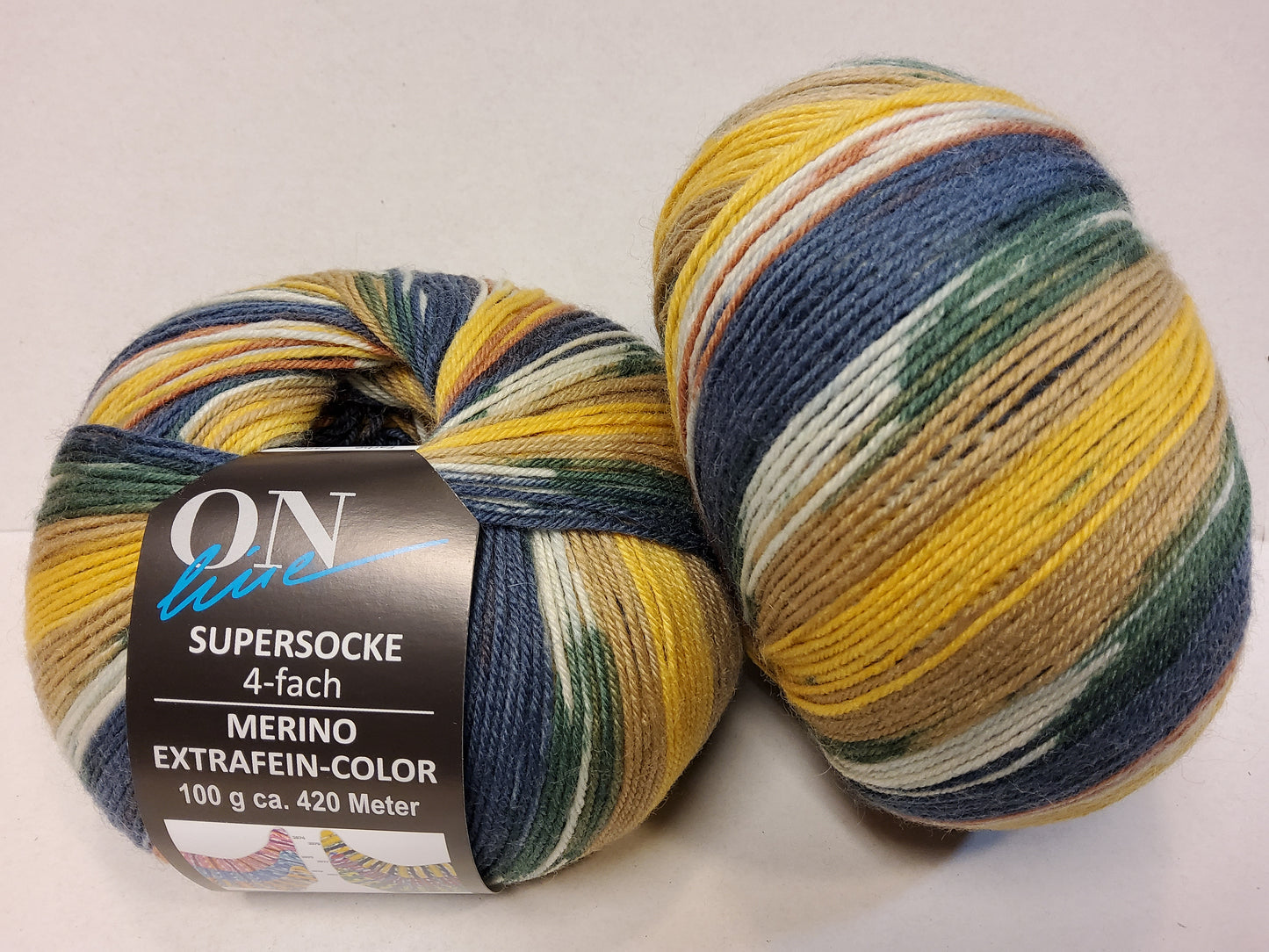 Supersocke 4 fach Merino Extrafine Color Sortierung 357