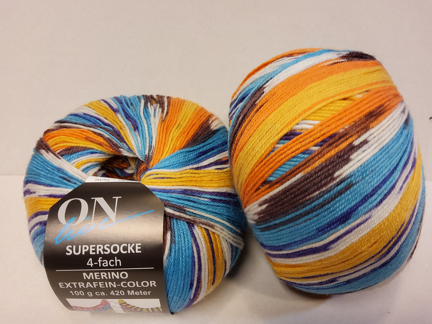 Supersocke 4 fach Merino Extrafine Color Sortierung 357