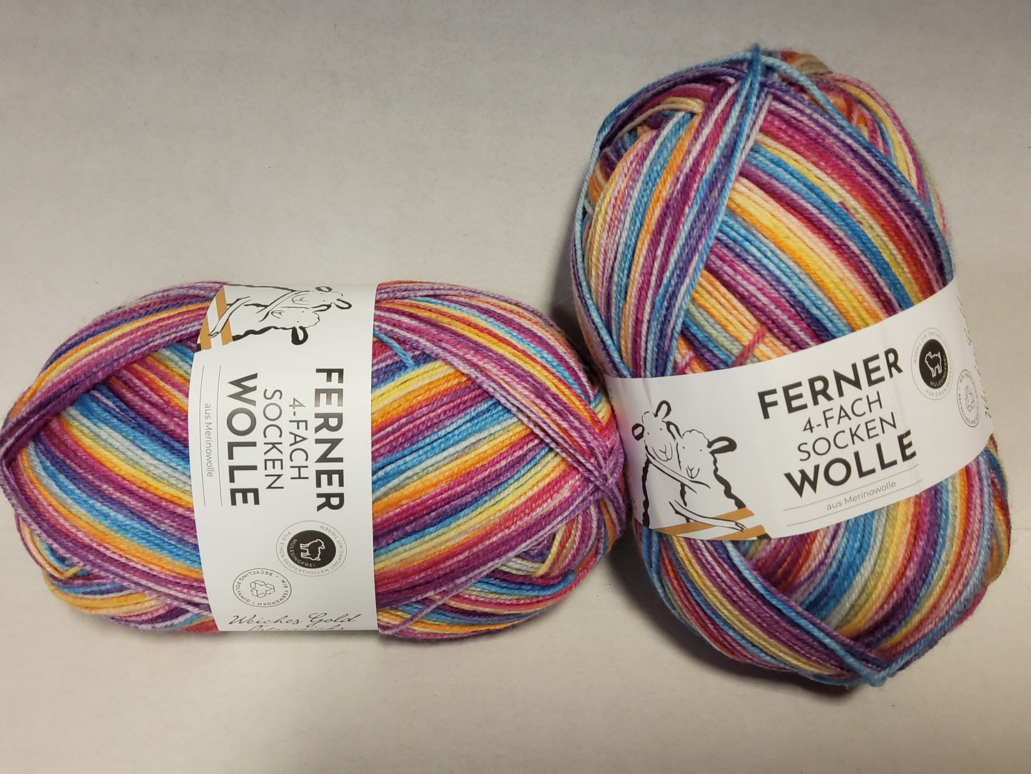 4-fach Sockenwolle