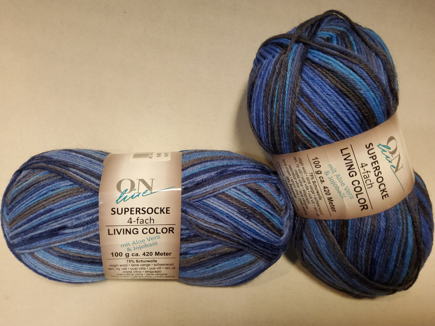 Supersocke 4-fach Living Color