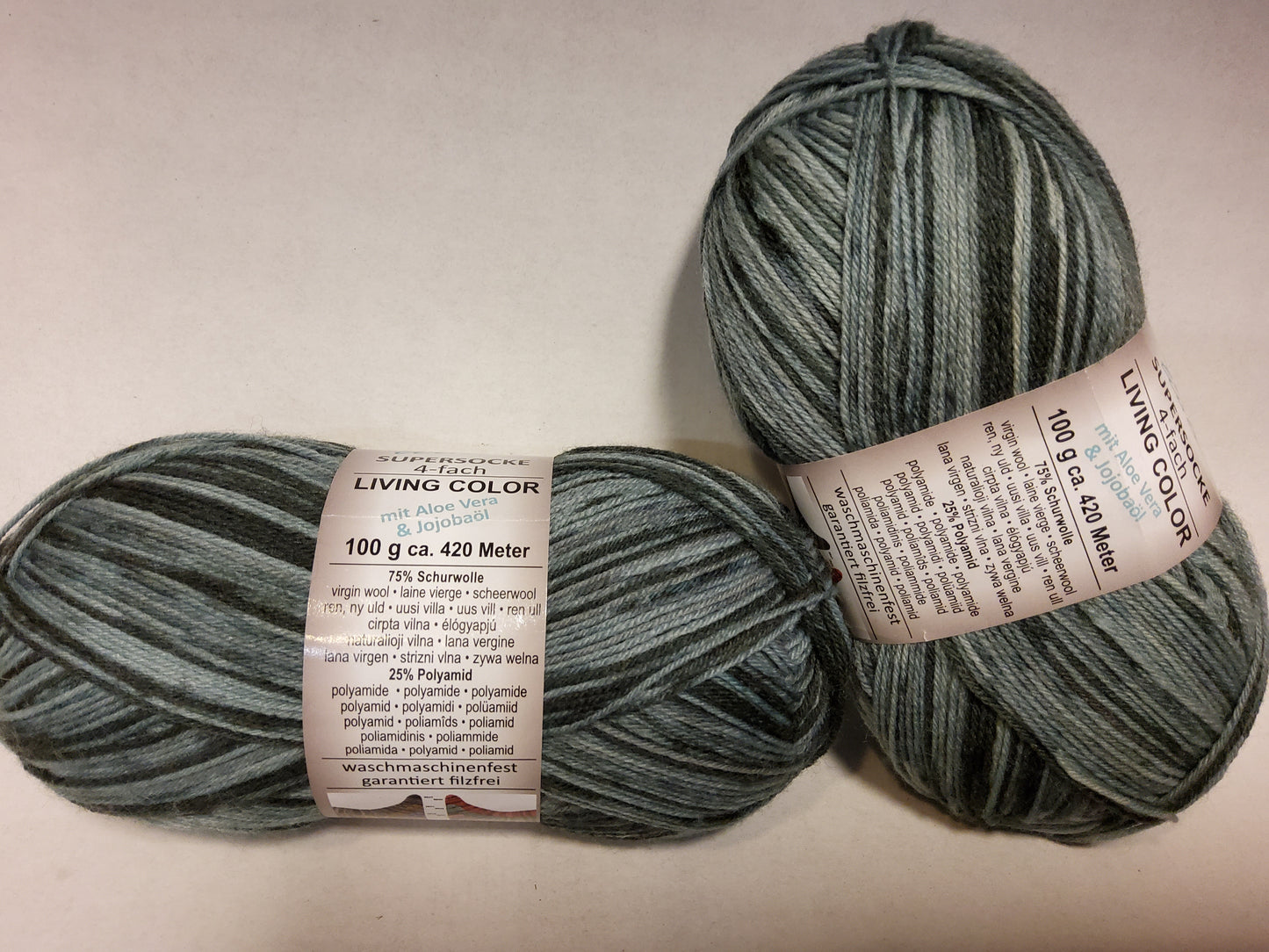 Supersocke 4-fach Living Color