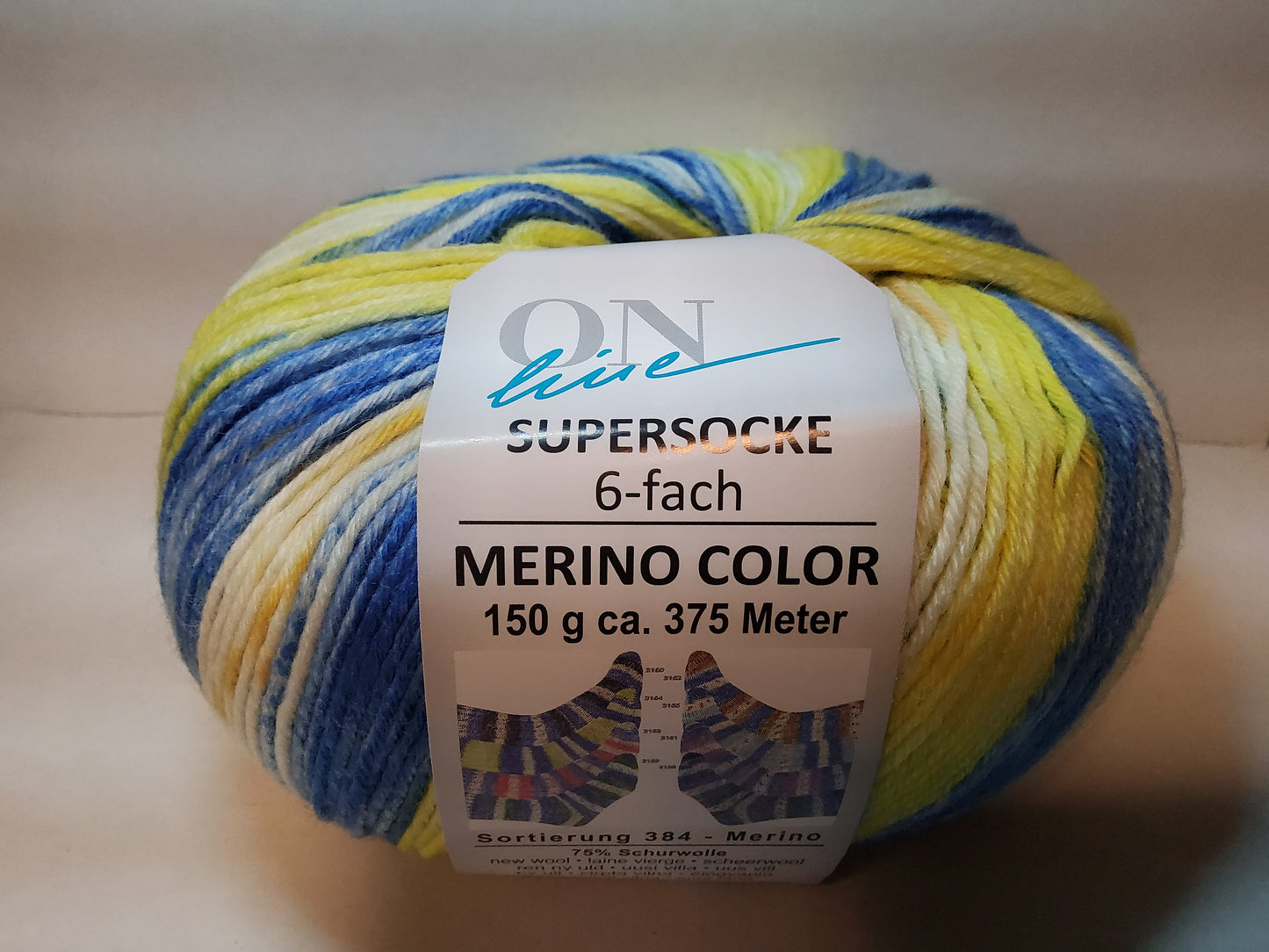 Supersocke 6-fach Merino Color
