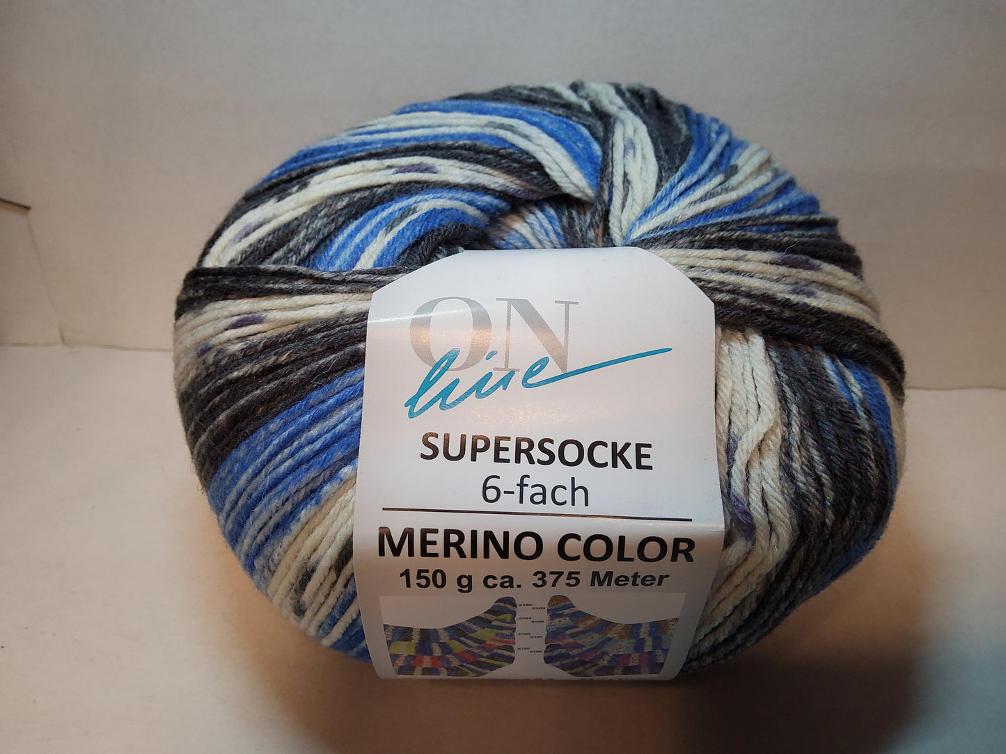 Supersocke 6-fach Merino Color