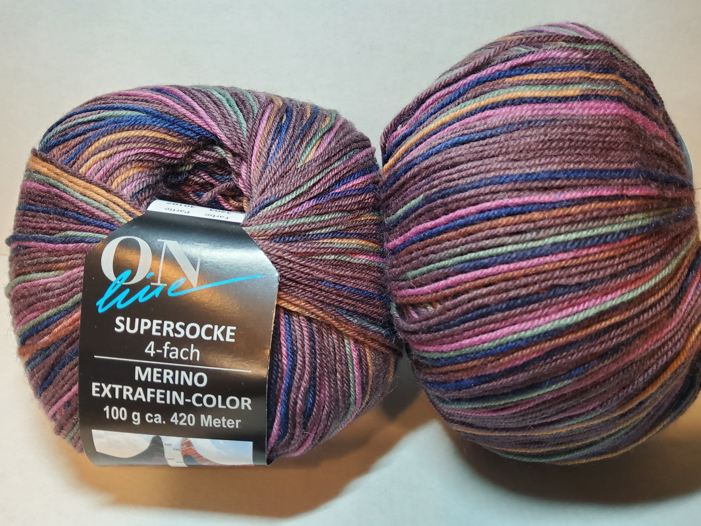 Supersocke 4 fach Merino Extrafine Color Sortierung 390