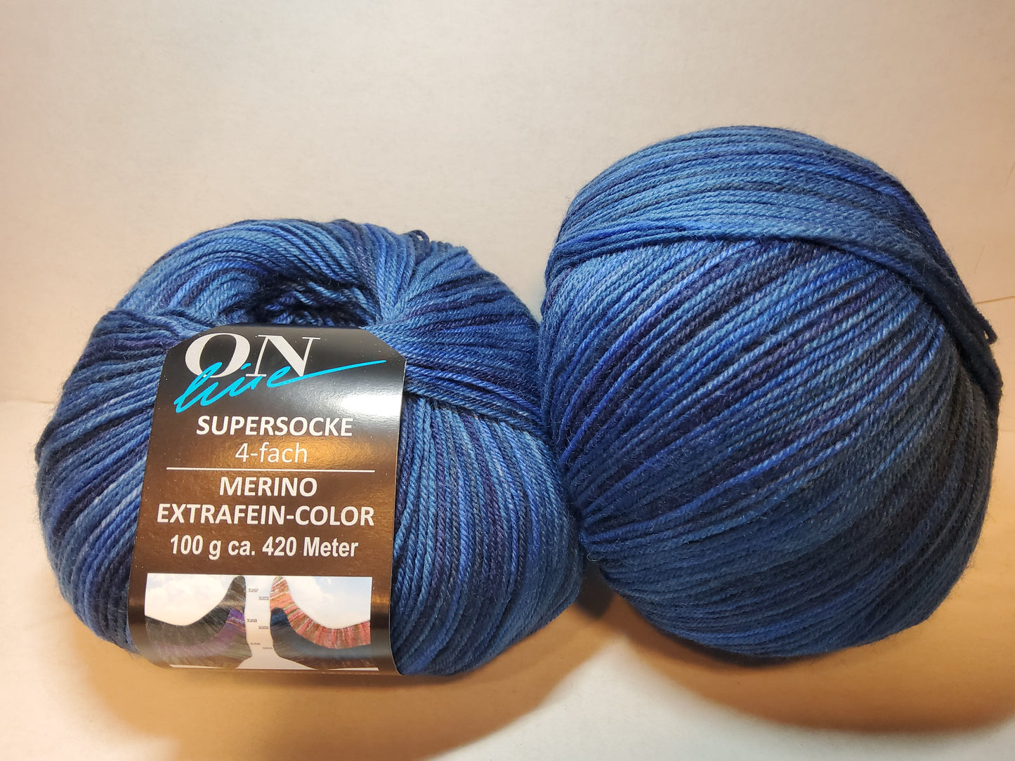 Supersocke 4 fach Merino Extrafine Color Sortierung 390