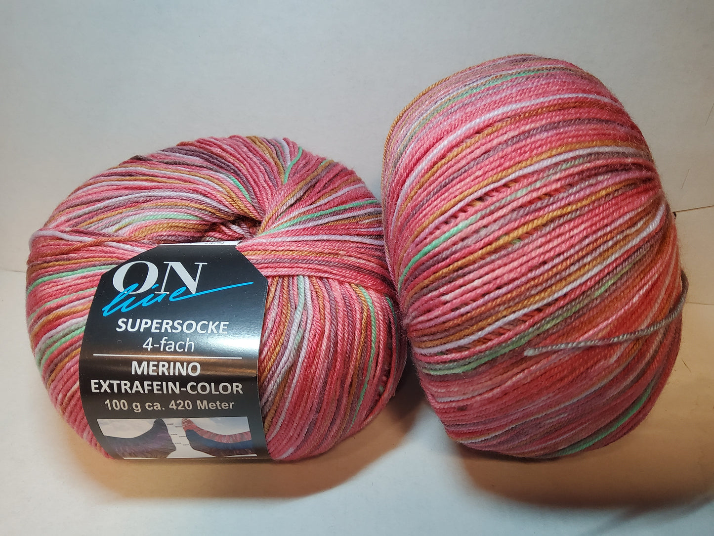 Supersocke 4 fach Merino Extrafine Color Sortierung 390