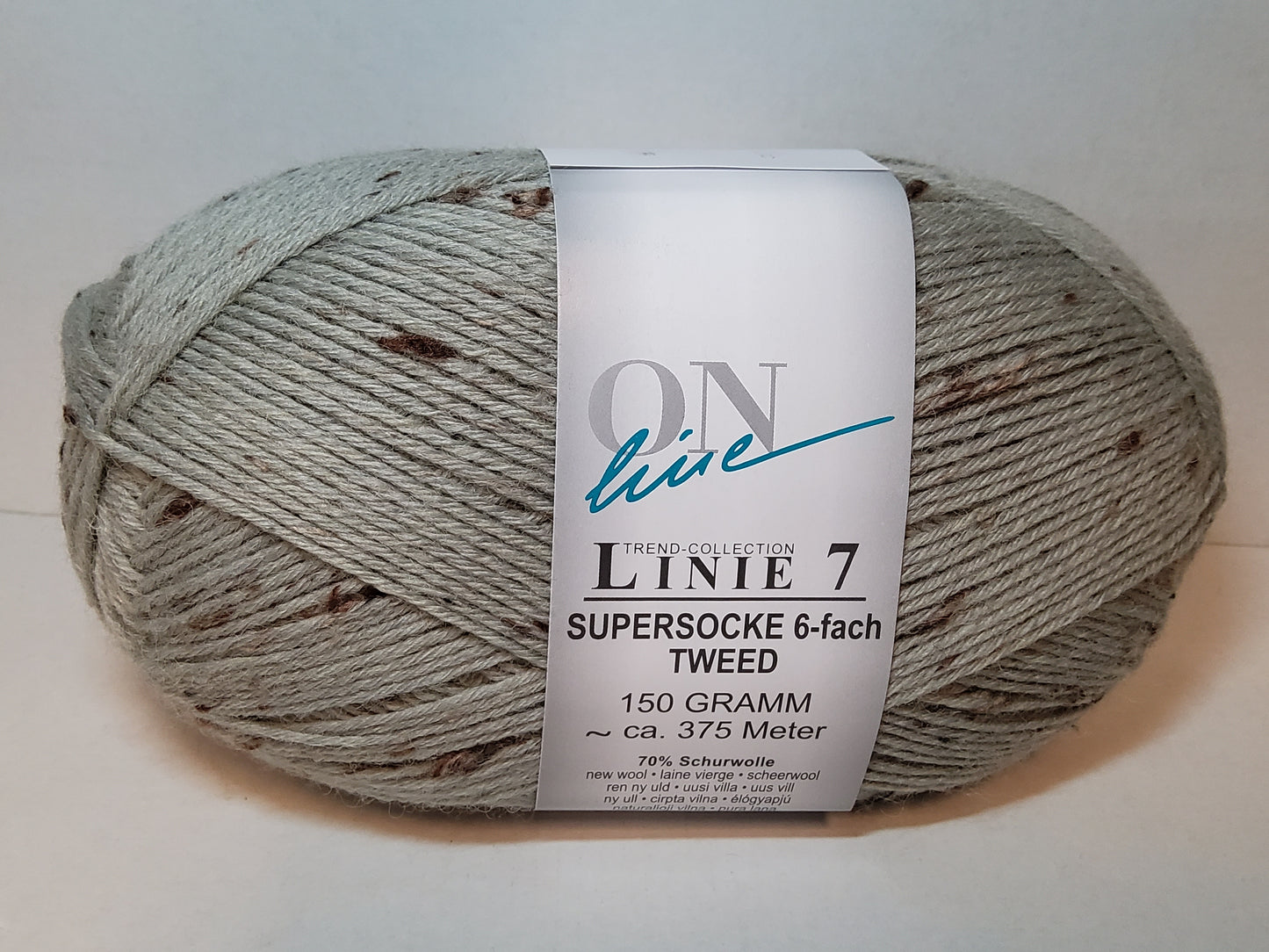 Supersocke 6-fach Tweed