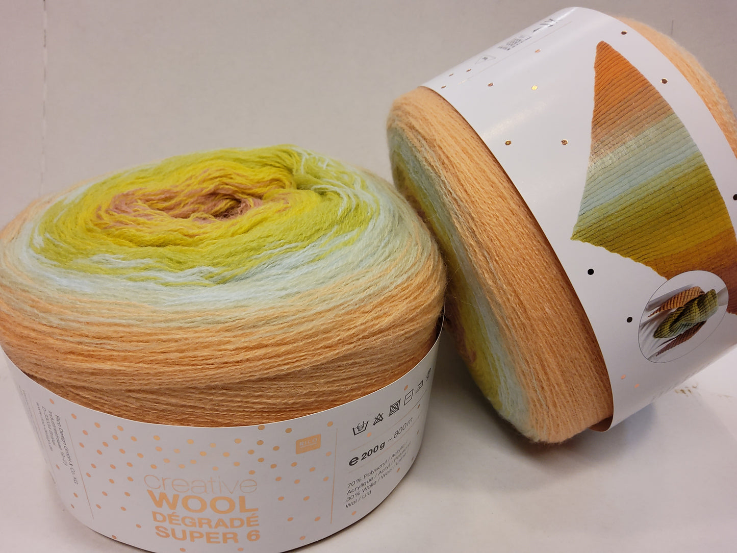 Creative Wool Degrade Super 6