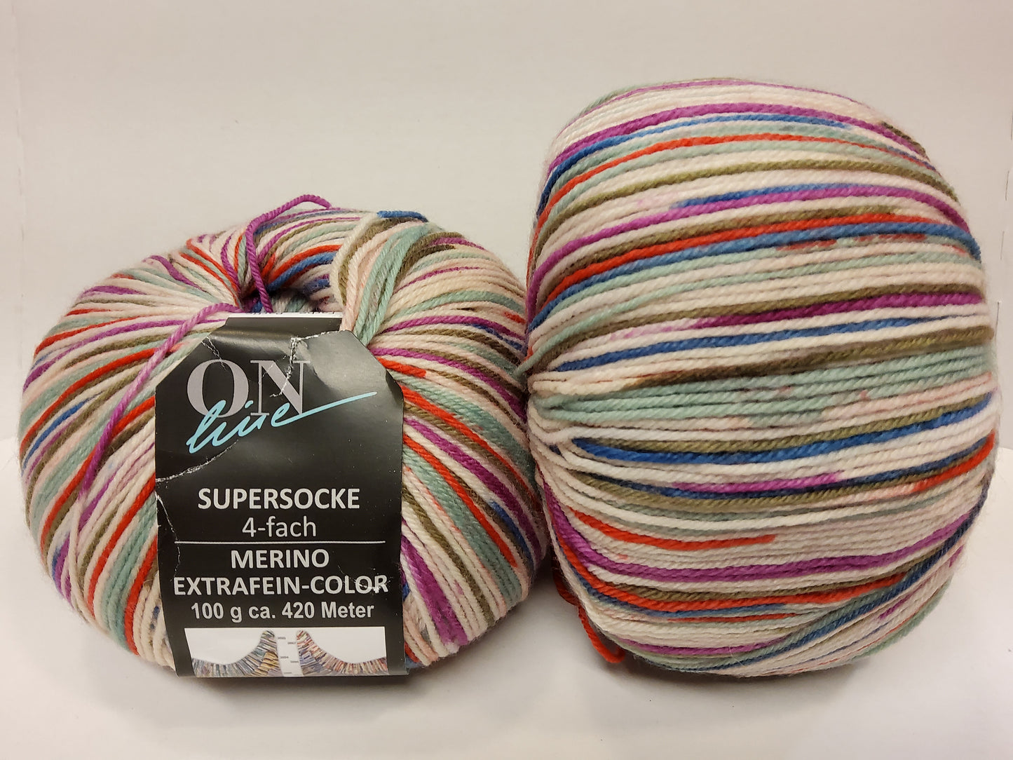 Supersocke 4-fach Merino Extrafine Color Sortierung 344