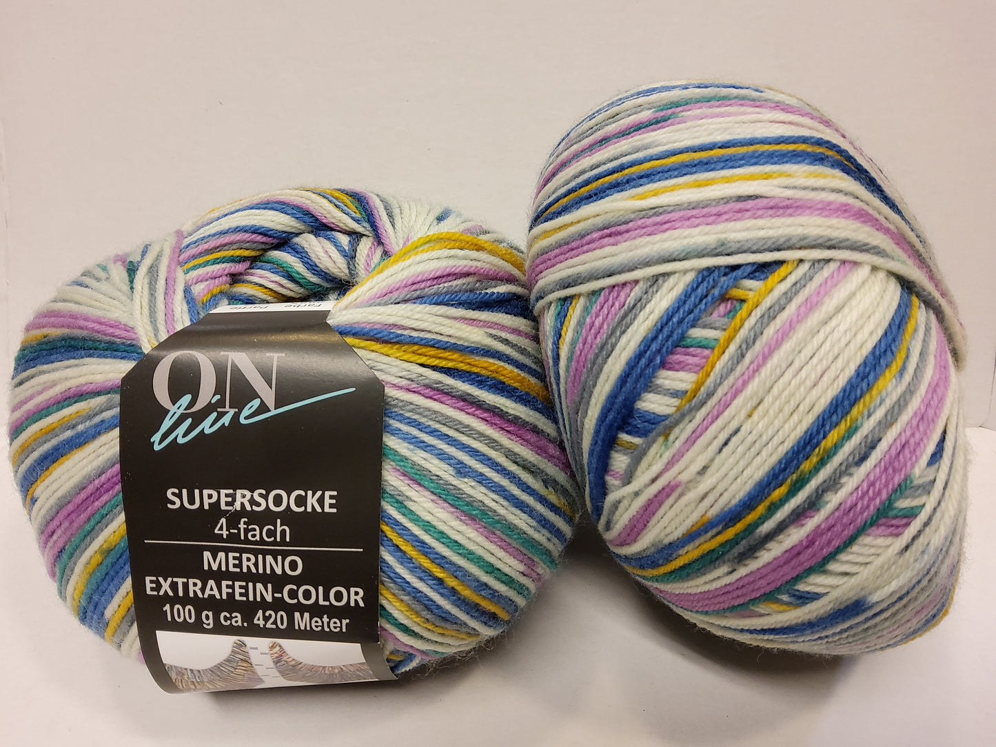 Supersocke 4-fach Merino Extrafine Color Sortierung 344