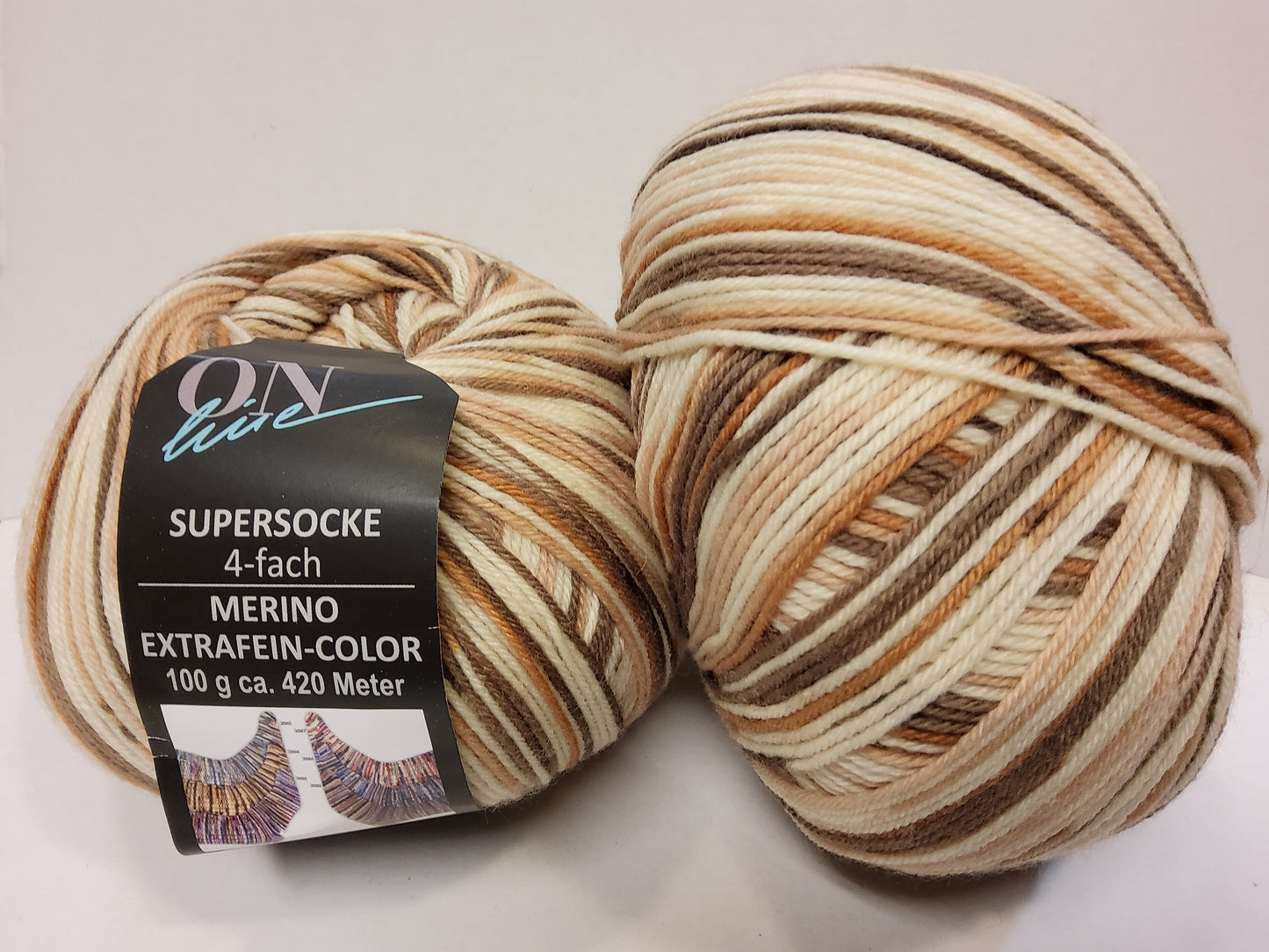 Supersocke 4-fach Merino Extrafine Color Sortierung 344