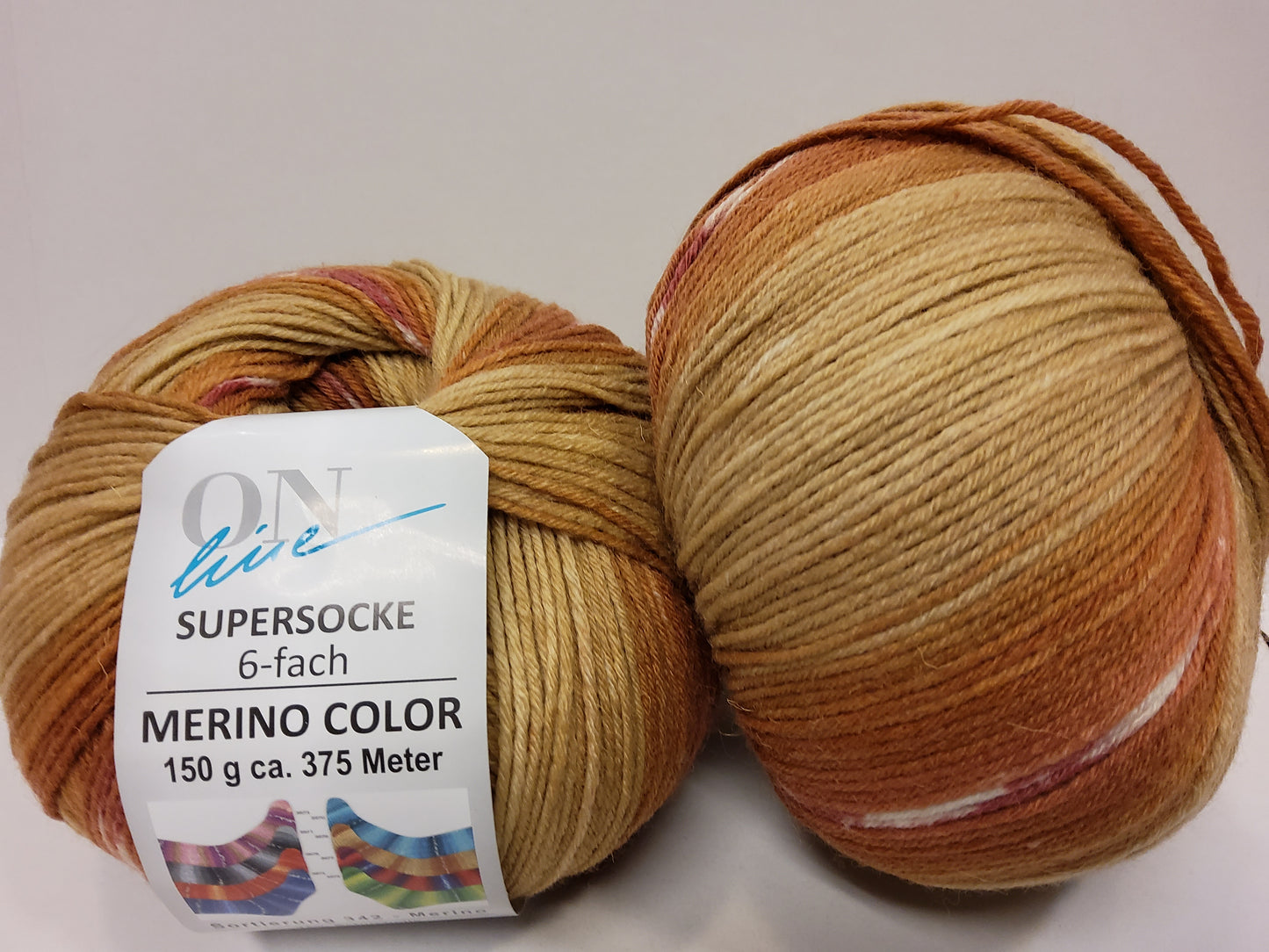 Supersocke 6-fach Merino Color