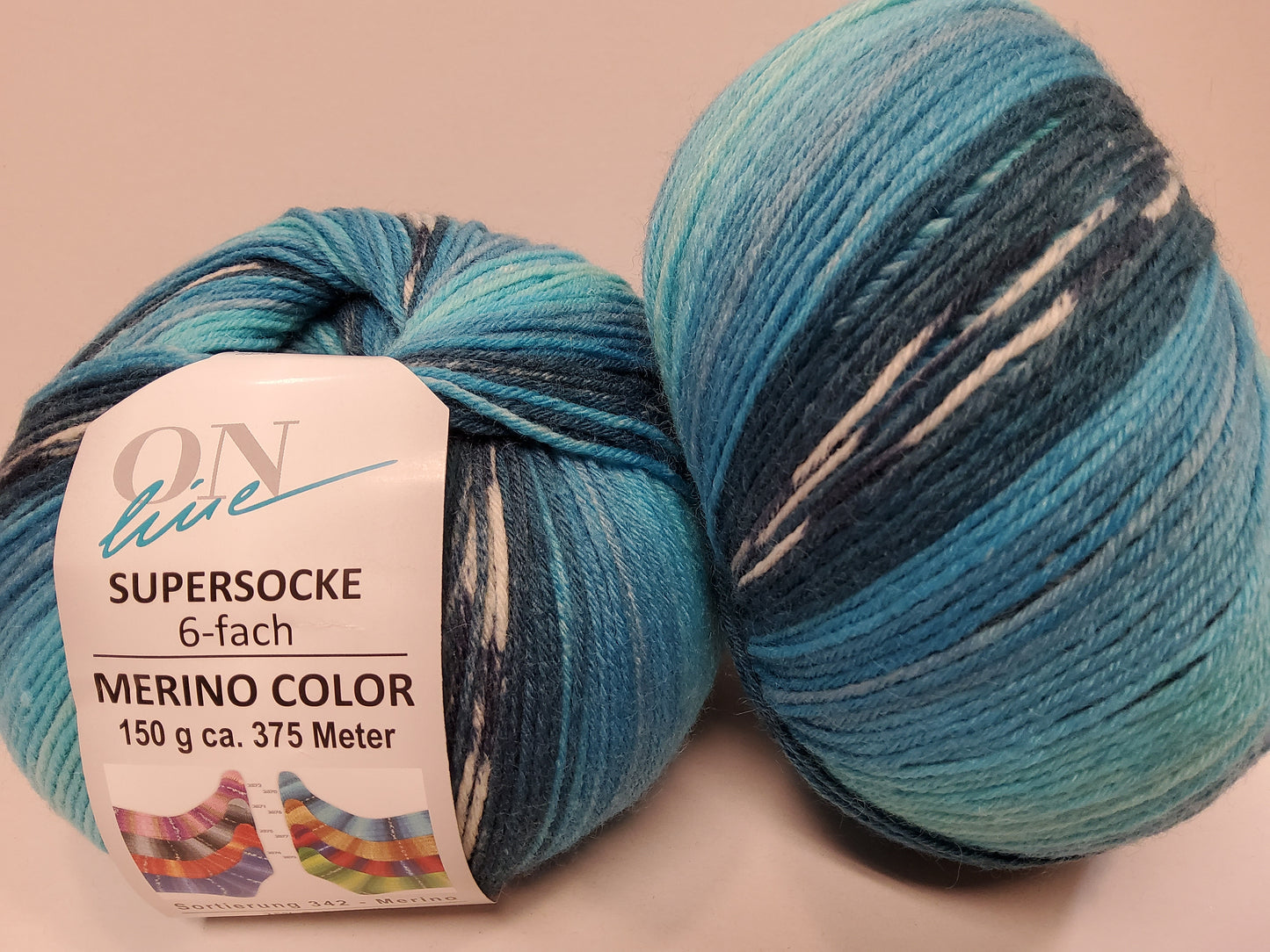 Supersocke 6-fach Merino Color