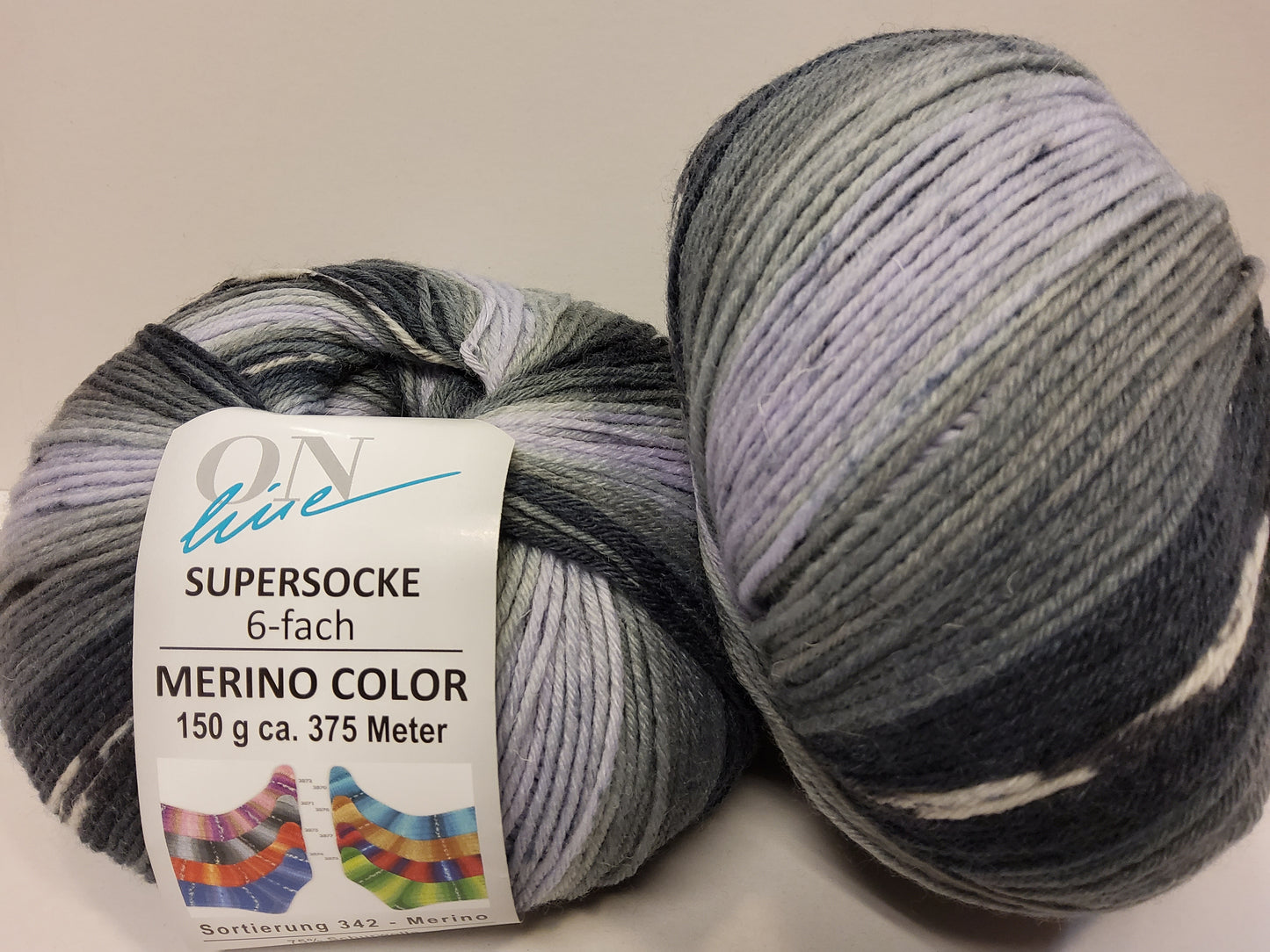 Supersocke 6-fach Merino Color