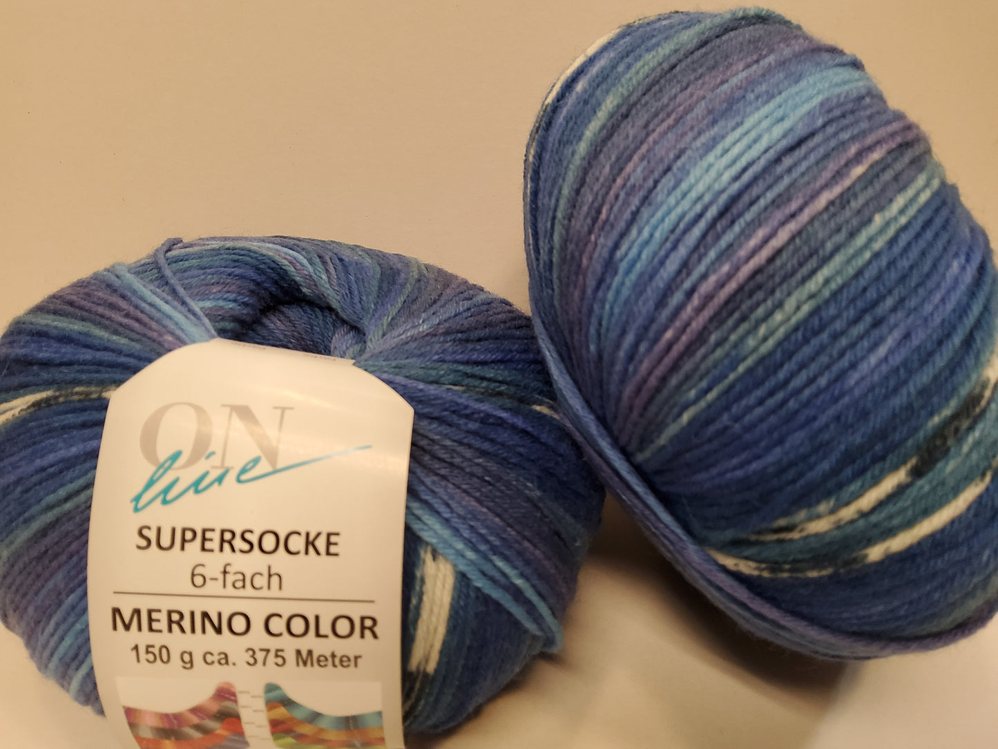 Supersocke 6-fach Merino Color