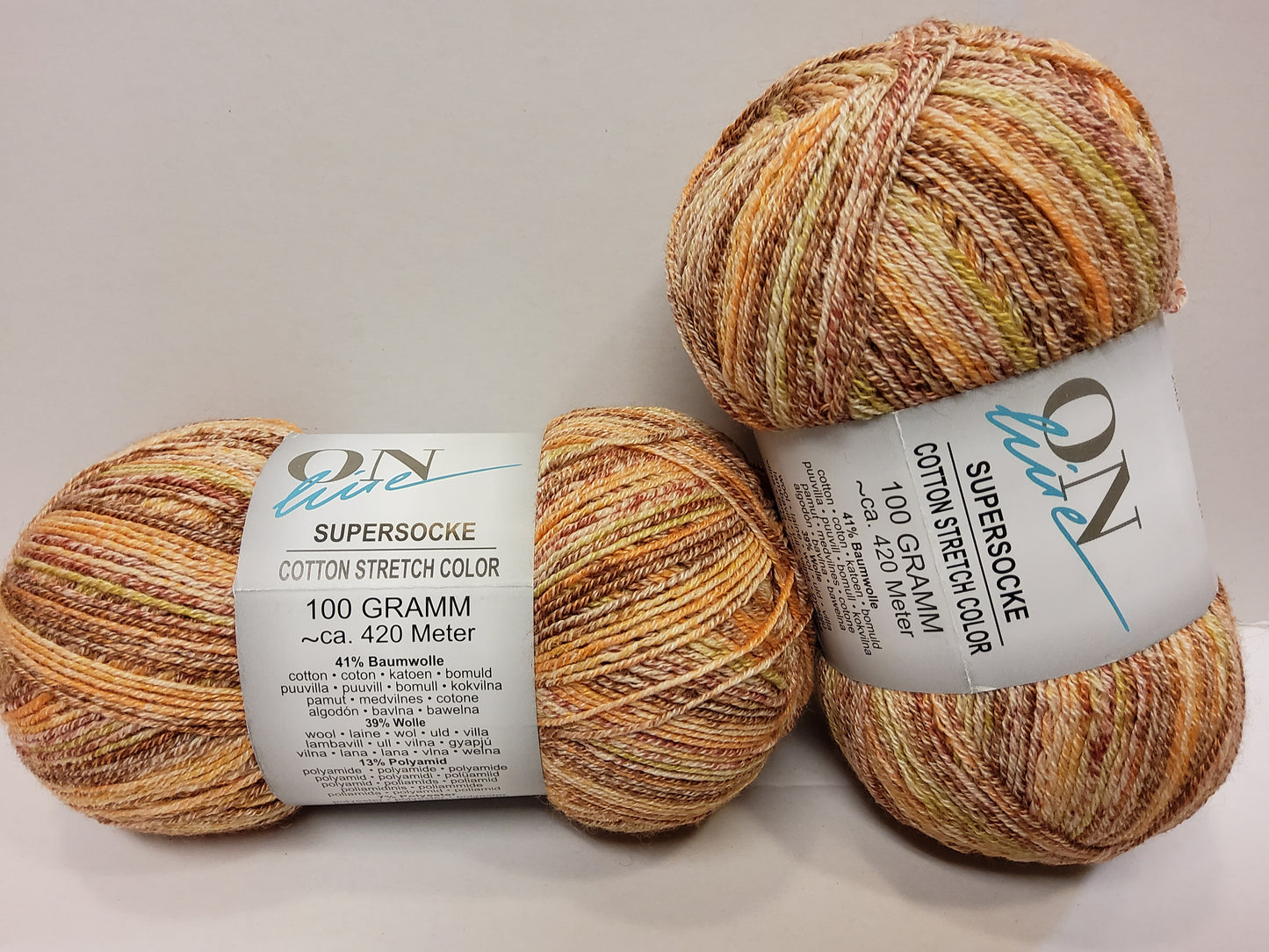 Supersocke Cotton stretch color