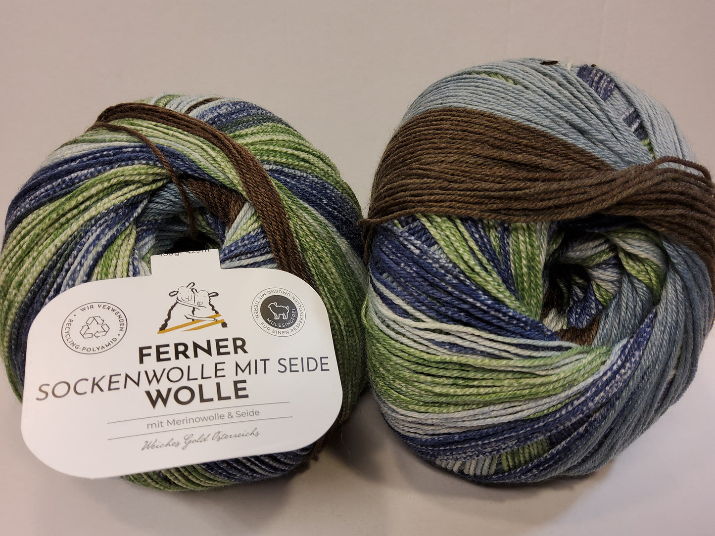 Lungauer Sockenwolle mit Seide