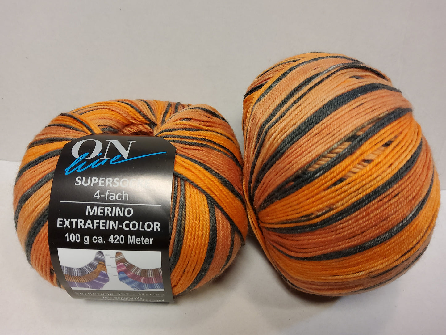 Supersocke 4-fach Merino Extrafein Color Sortierung 352