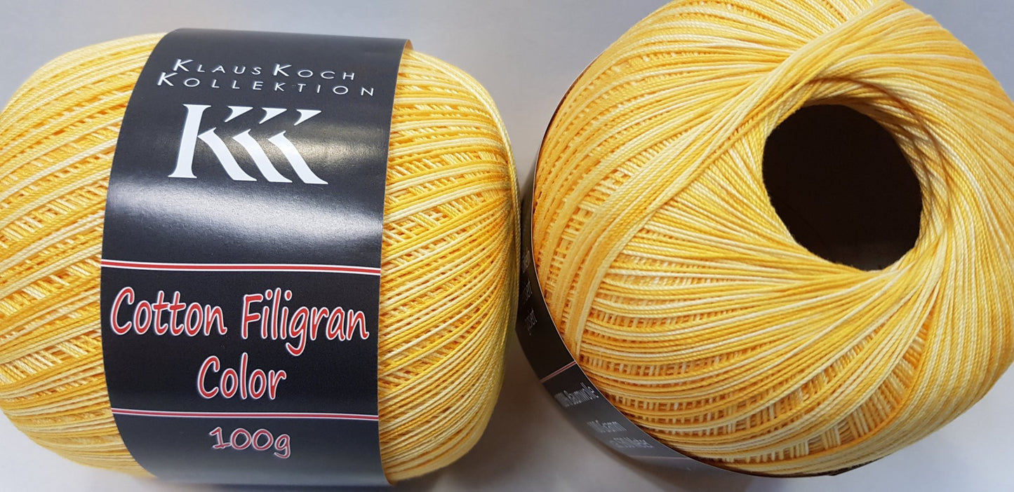 Cotton Filigran Color