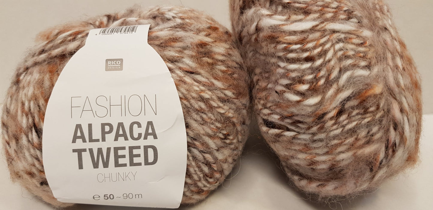 Fashion Alpaca Tweed chunky