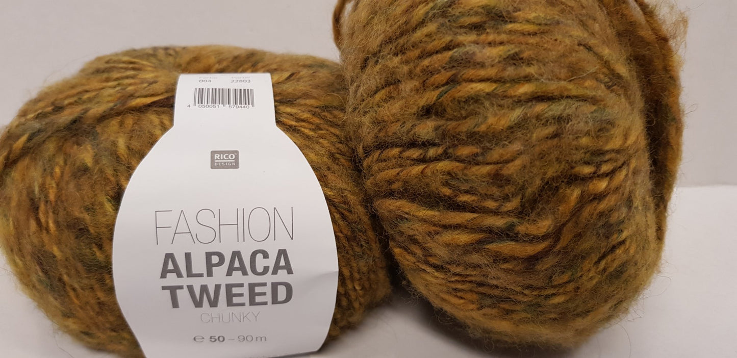 Fashion Alpaca Tweed chunky