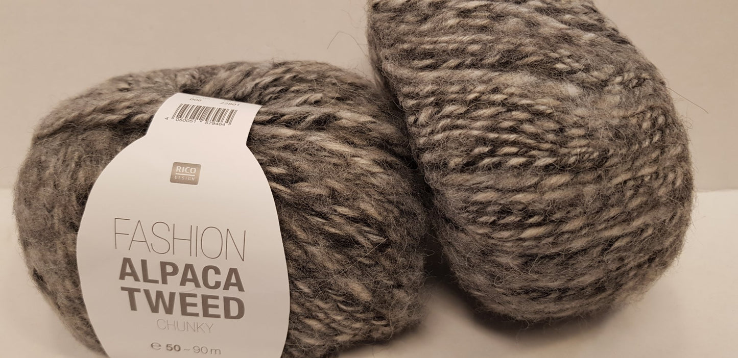 Fashion Alpaca Tweed chunky