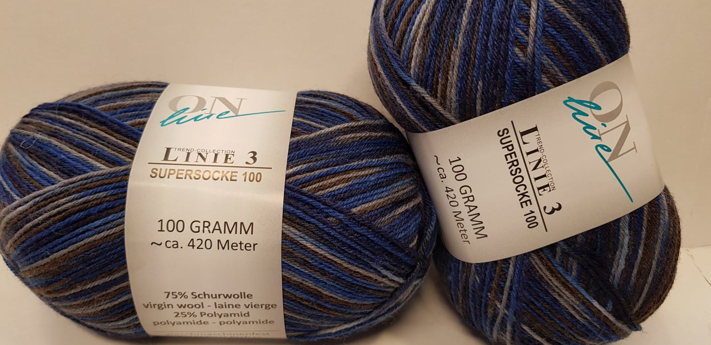 Supersocke 100 Color