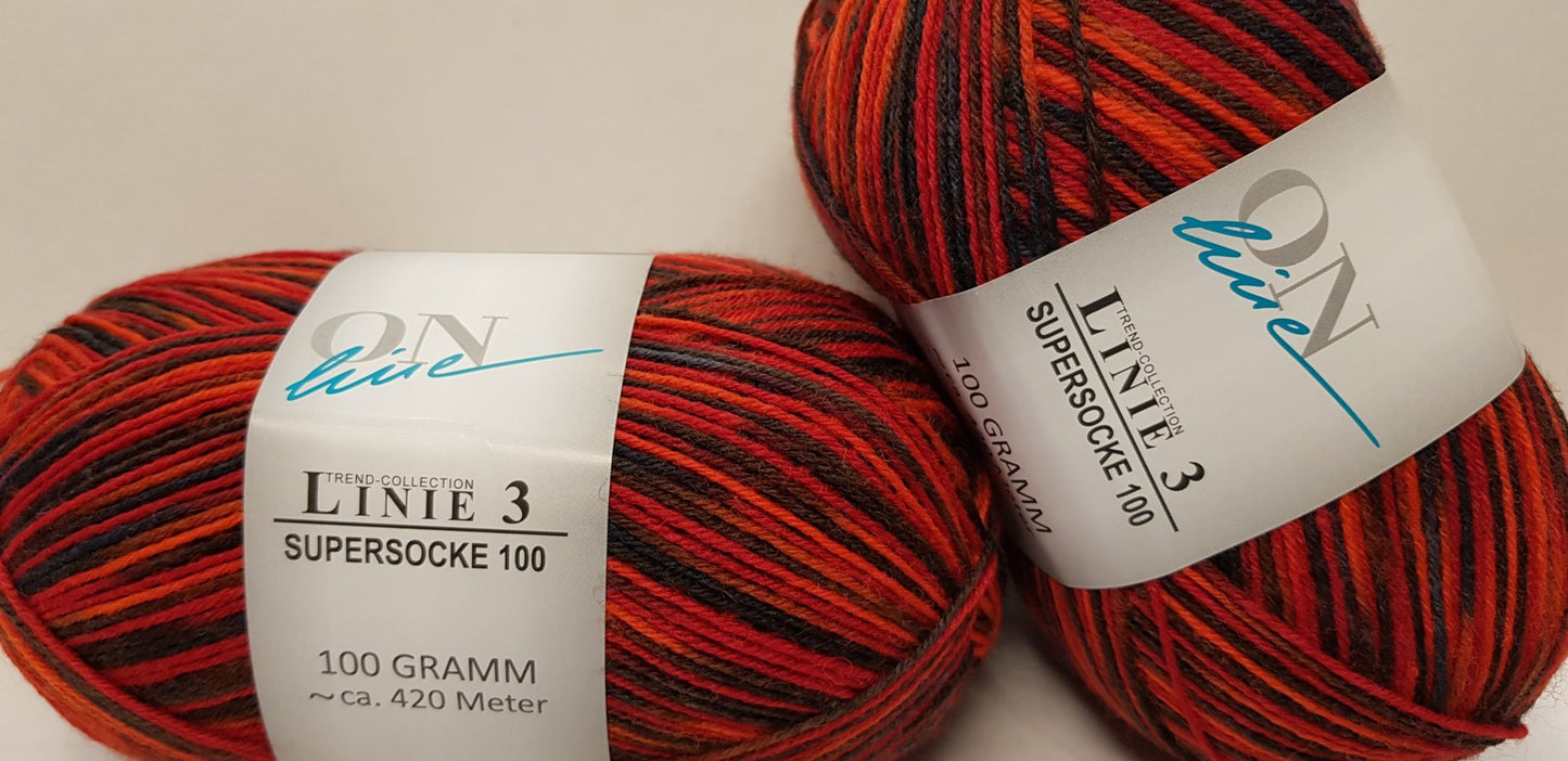 Supersocke 100 Color