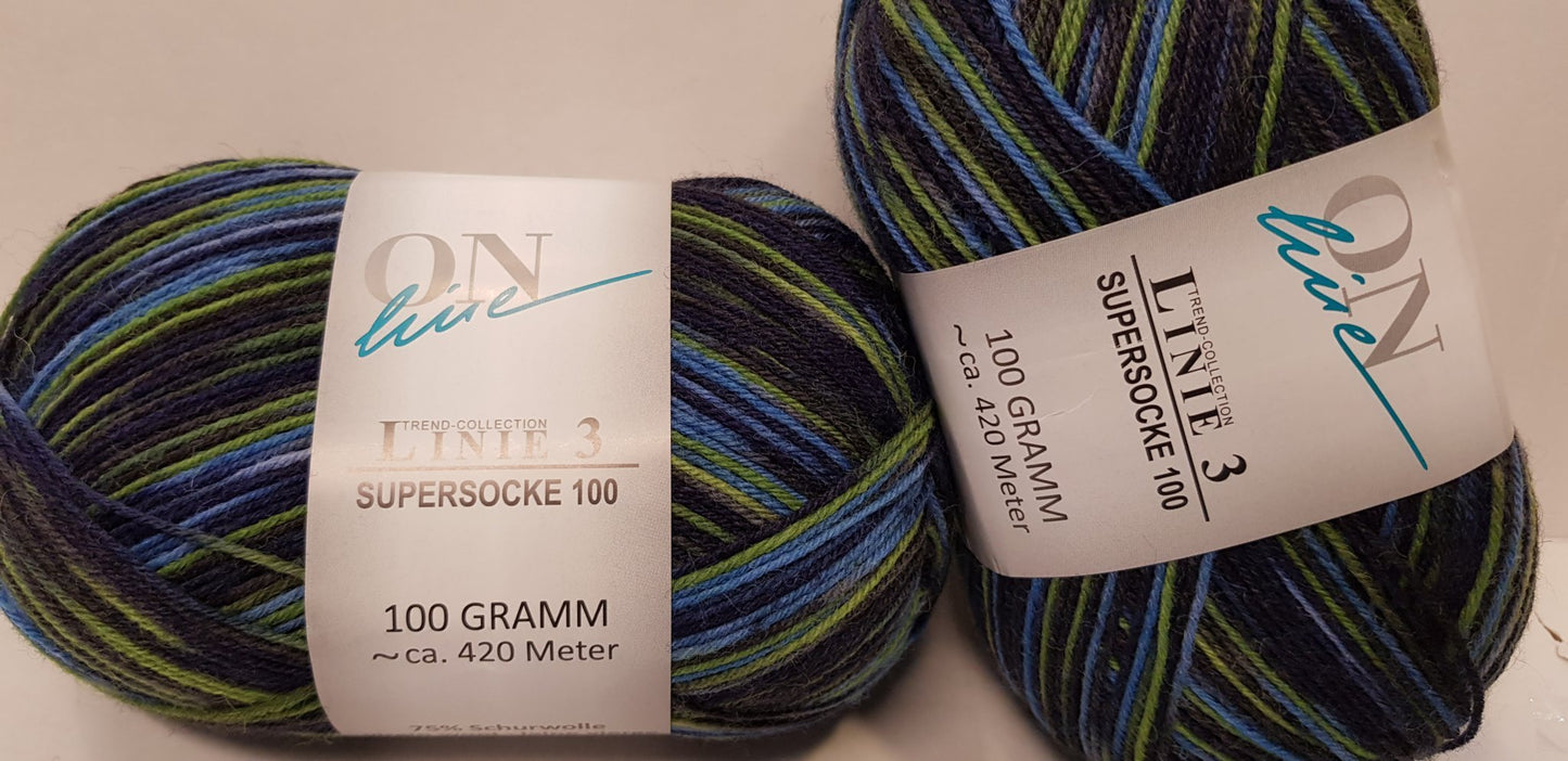 Supersocke 100 Color