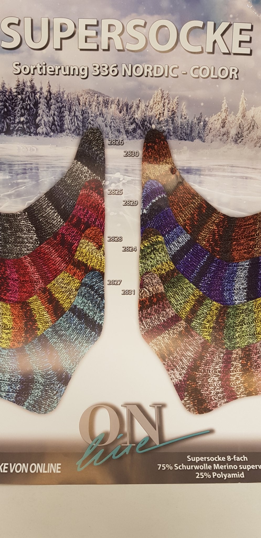 Supersocke 8-fach Nordic Color