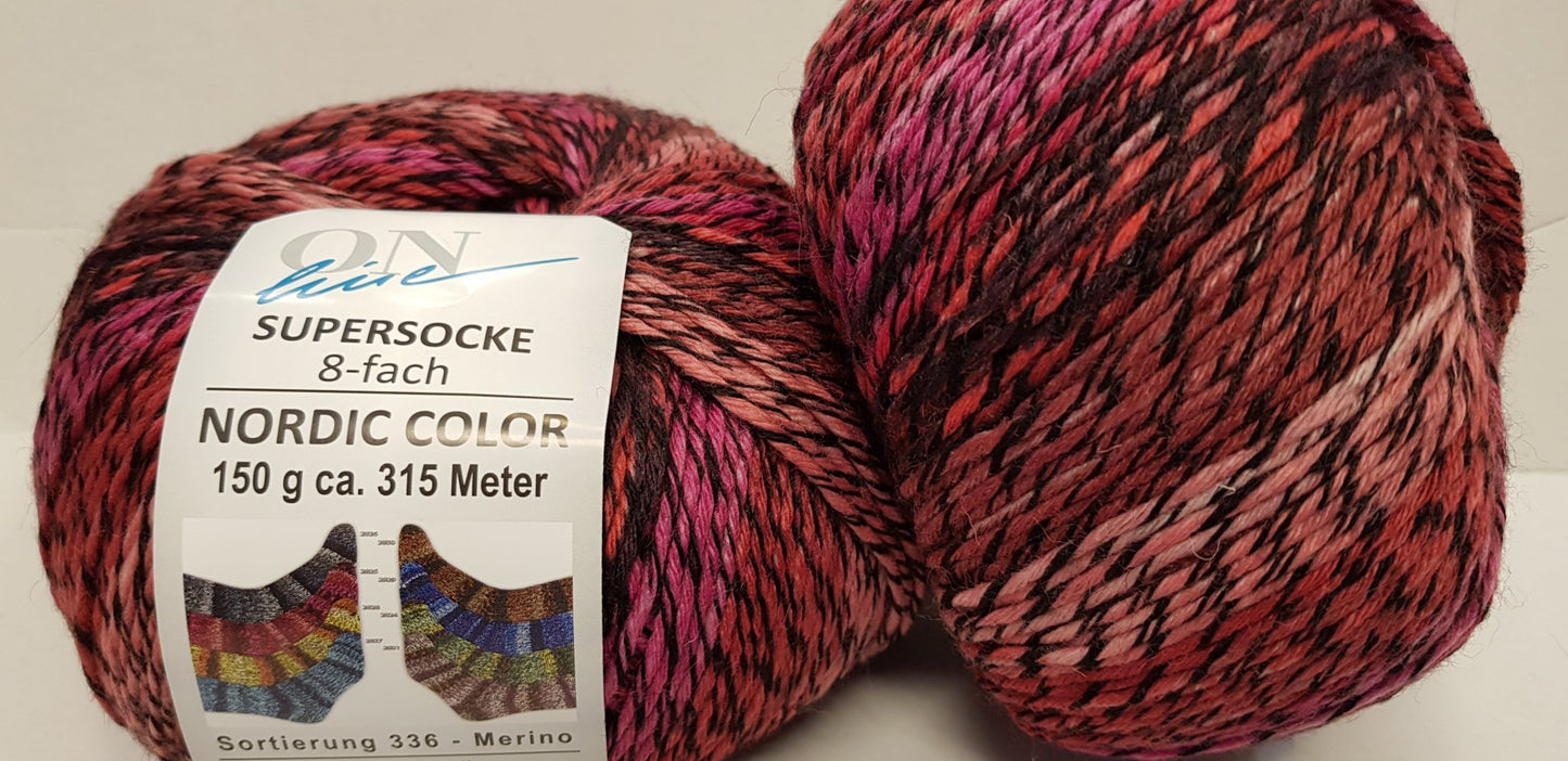Supersocke 8-fach Nordic Color