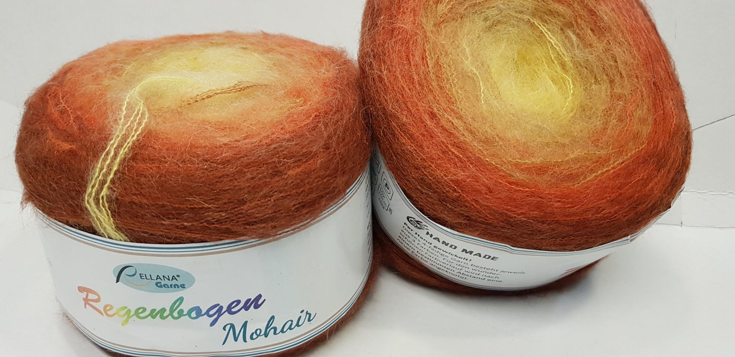 Regenbogenmohair