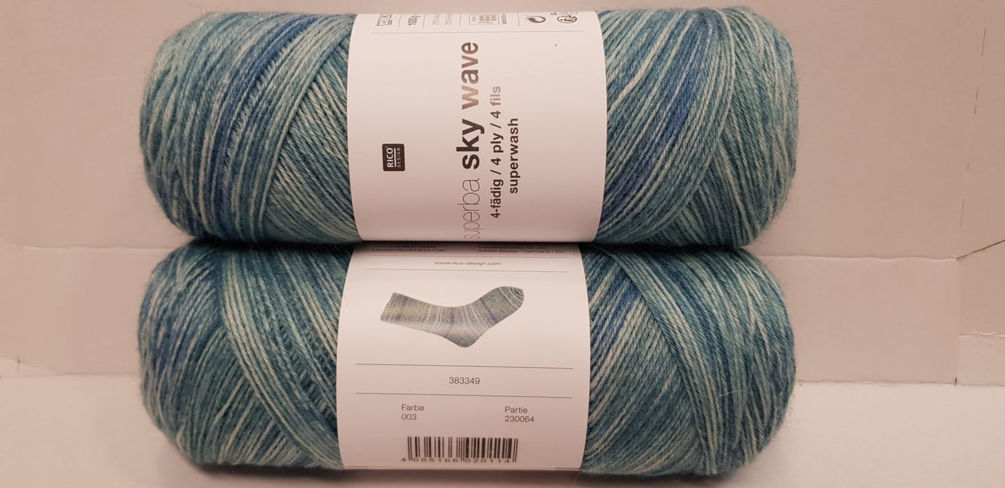 Superba sky wave 4-fädig