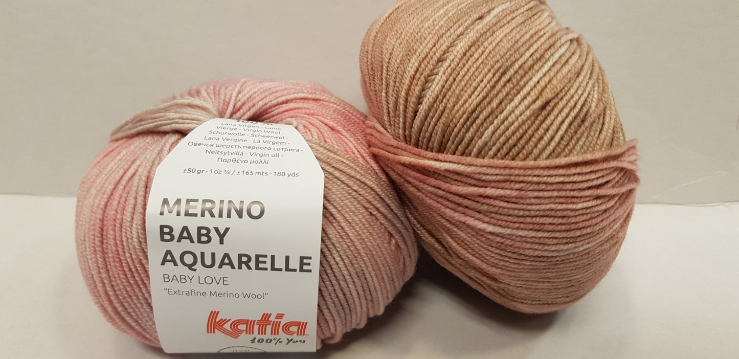 Merino Baby Aquarelle