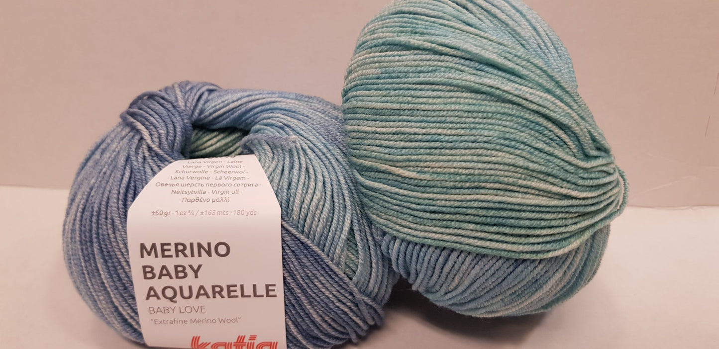 Merino Baby Aquarelle