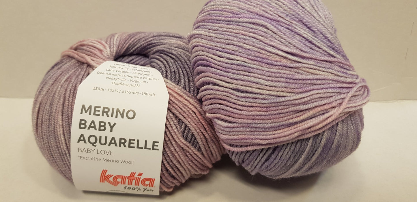 Merino Baby Aquarelle
