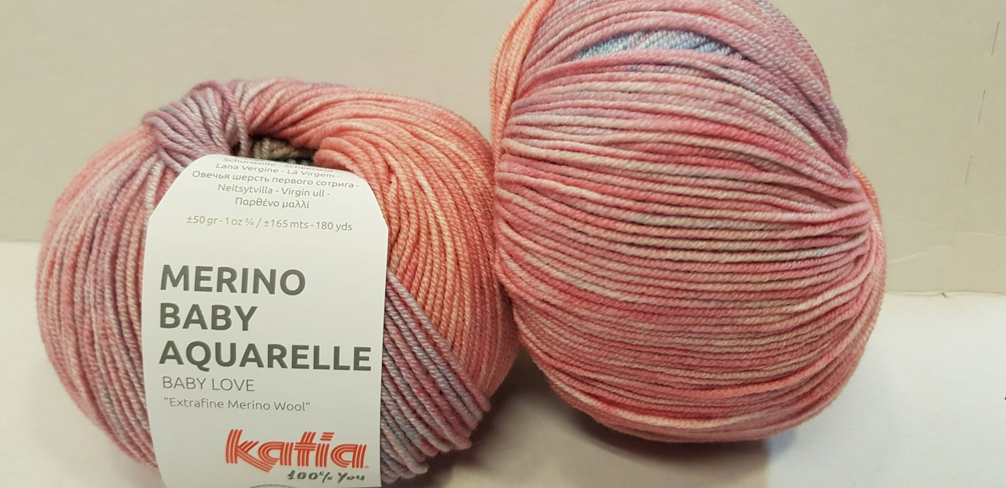 Merino Baby Aquarelle