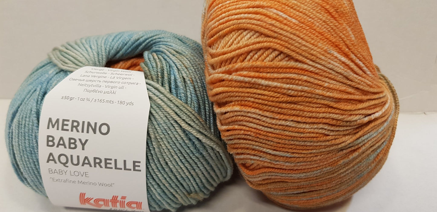 Merino Baby Aquarelle