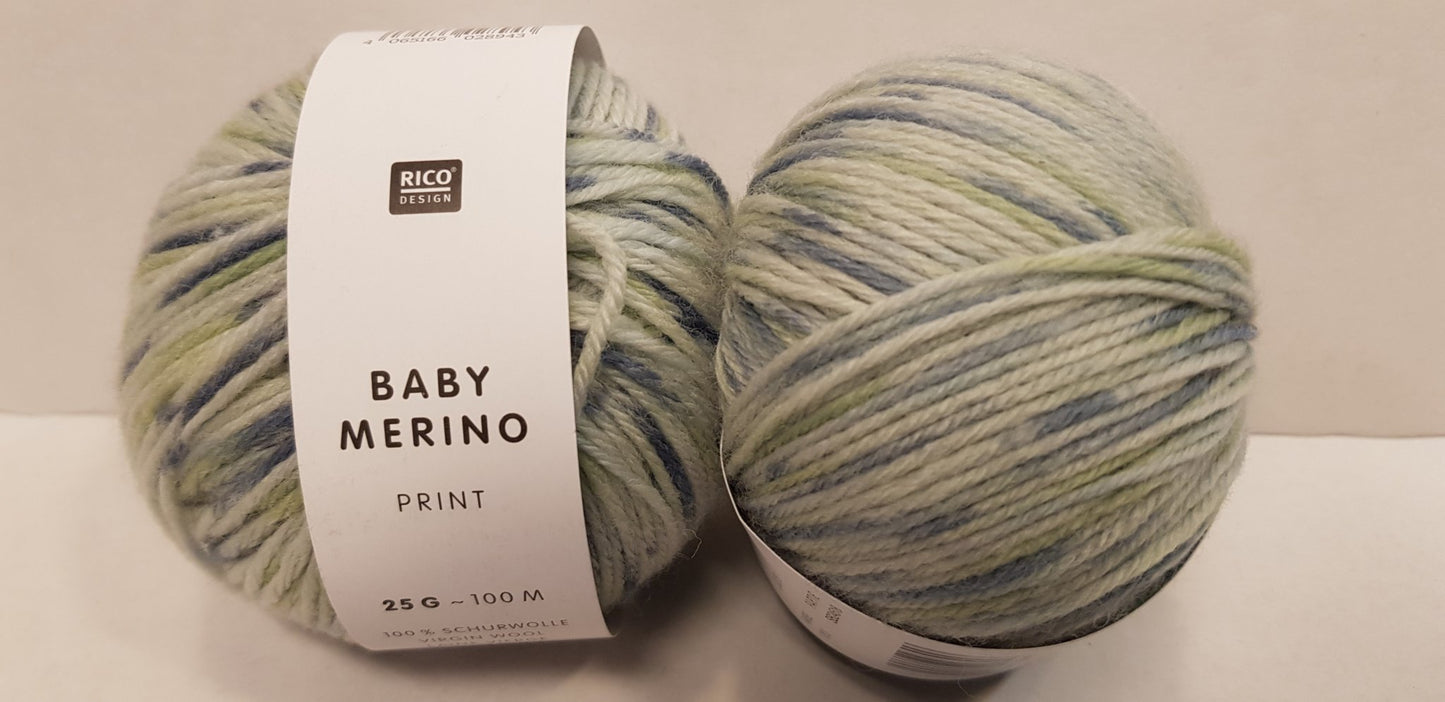 Baby Merino print