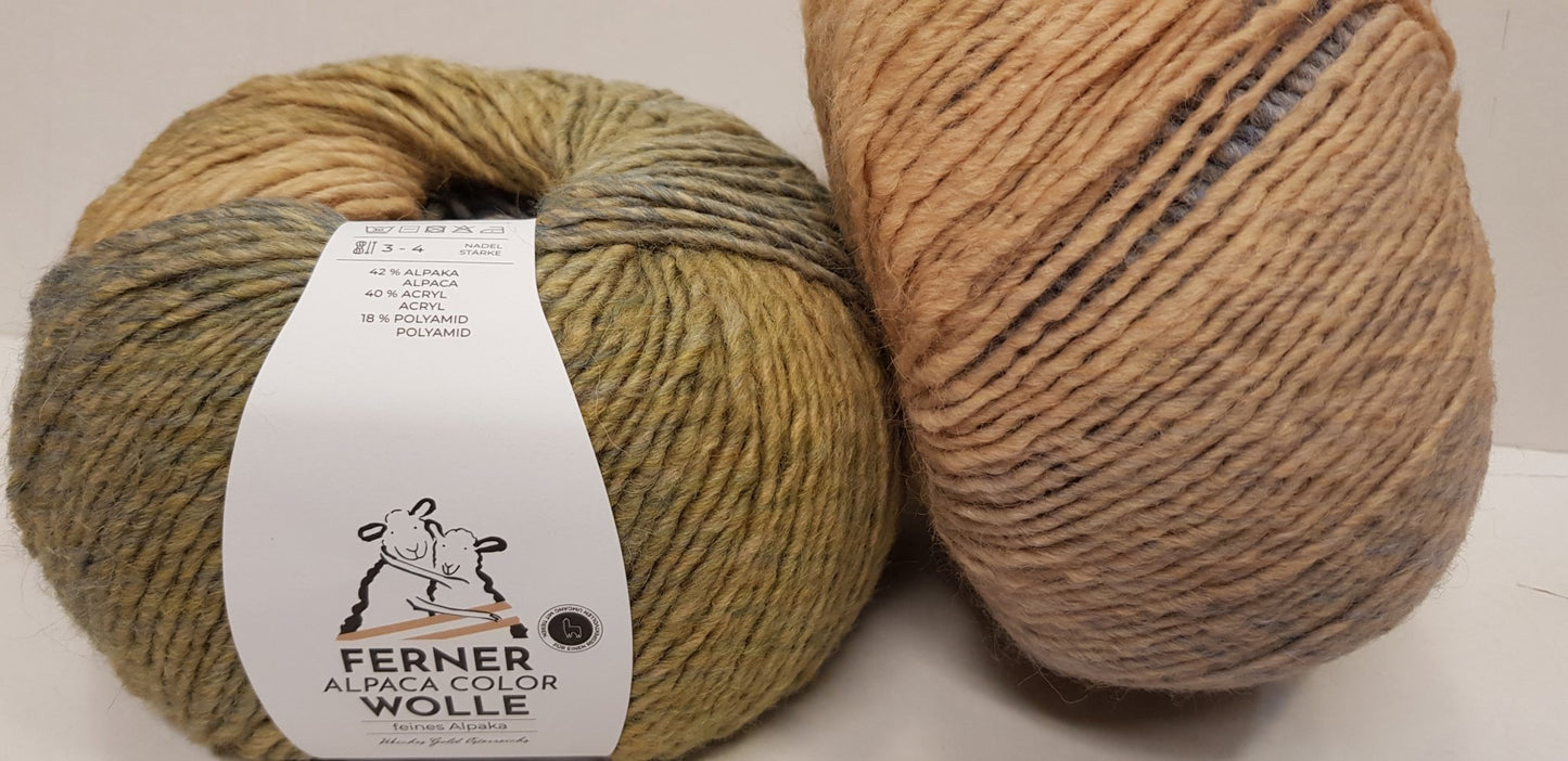 Ferner Alpaca Color Wolle