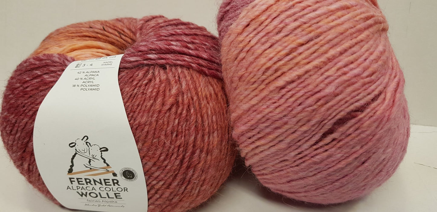 Ferner Alpaca Color Wolle