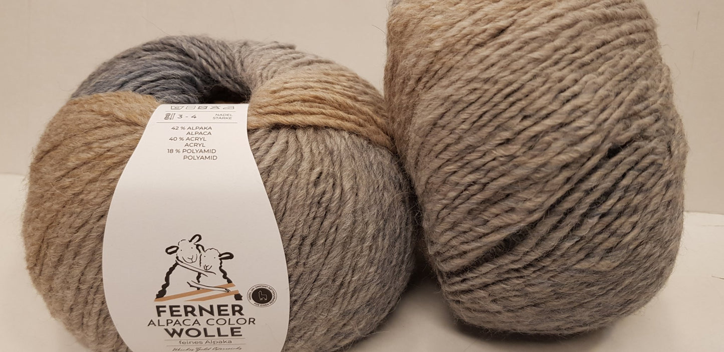 Ferner Alpaca Color Wolle