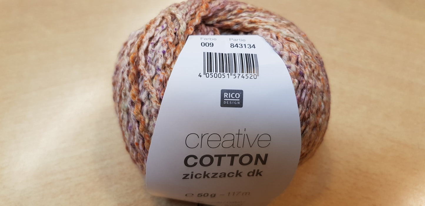 Creative Cotton zickzack