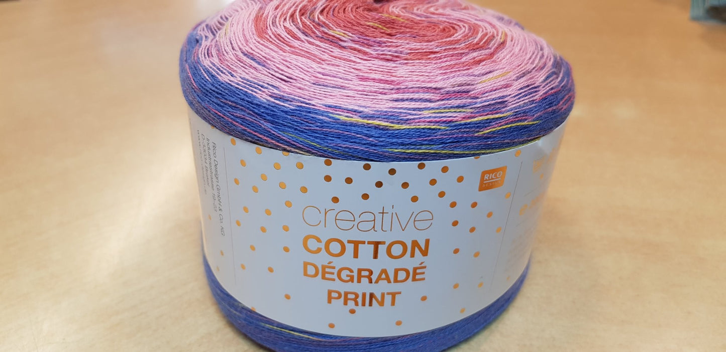 Cotton Degrade Print von Rico