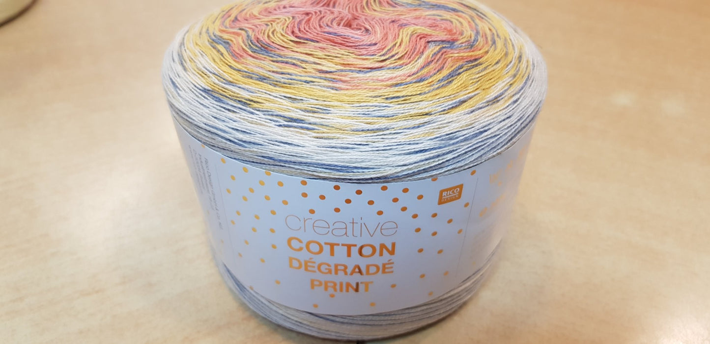 Cotton Degrade Print von Rico