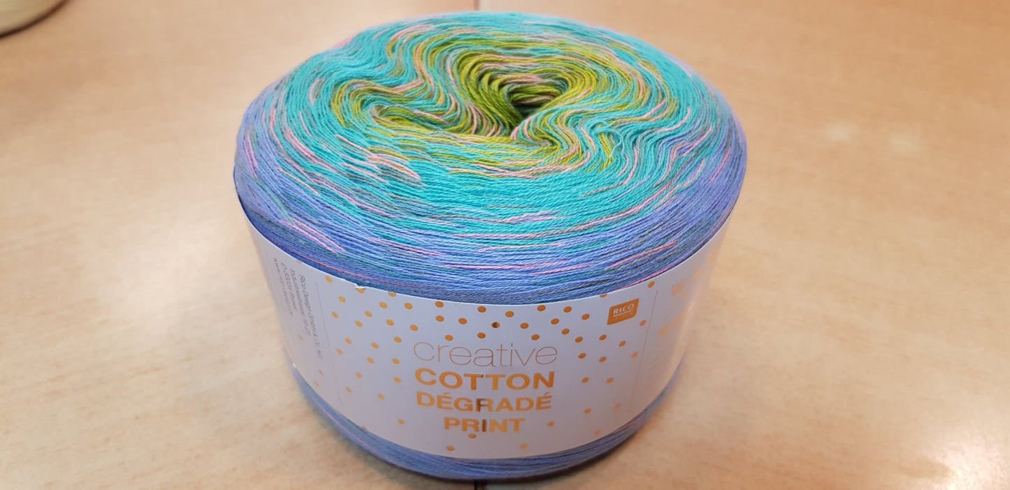 Cotton Degrade Print von Rico