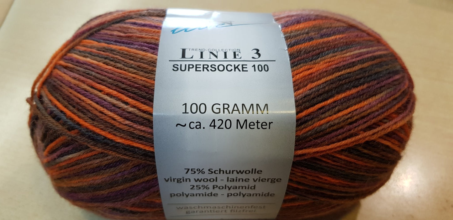 Supersocke 100 Color