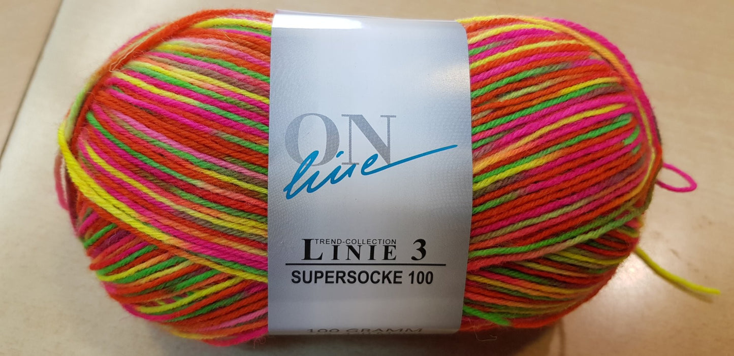 Supersocke 100 Color